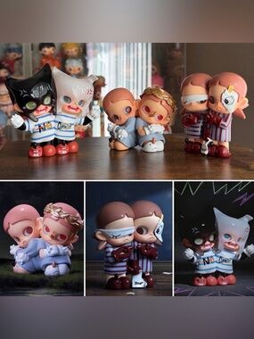 3 x Zsiga Twins - Timid Probe, Liar’s Garland, United Strike - Pop Mart